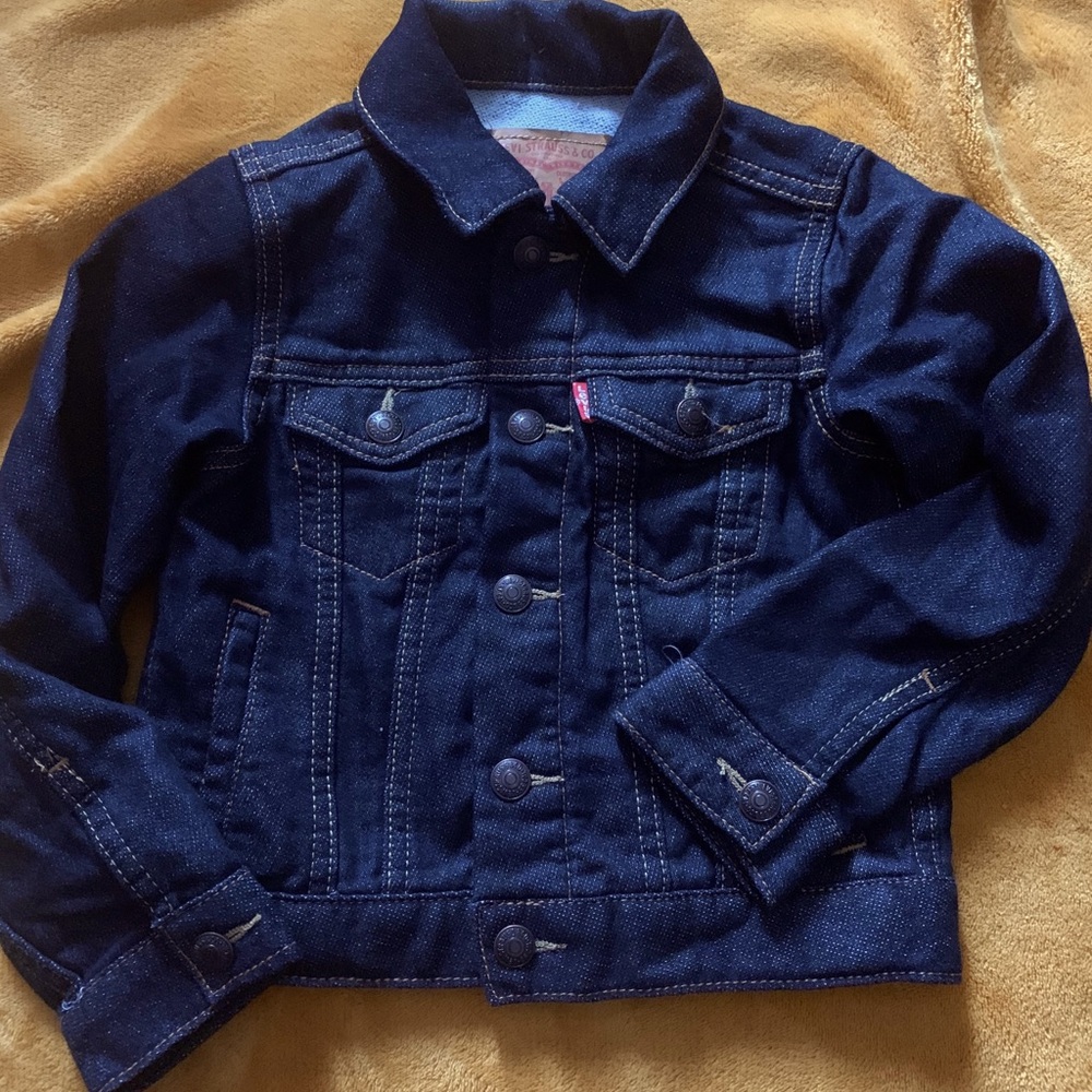 Toddler boy denim jacket